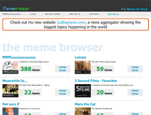 Tablet Screenshot of memetripper.com
