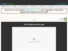 Tablet Screenshot of omgcat.memetripper.com